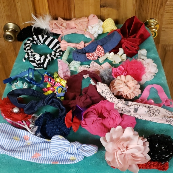 Baby girl Headwrap bow lot